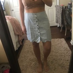 Denim Skirt Francesca’s